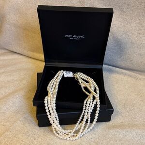 R. H. Macy & Co. Fine Jewelry - Elegant Pearl Necklace by